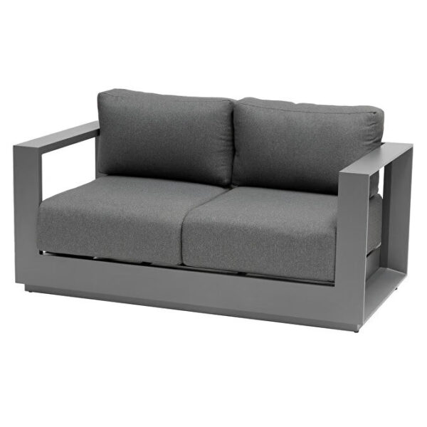 Canapé de jardin ALLURE Graphite & Gris zebrano – Image 2
