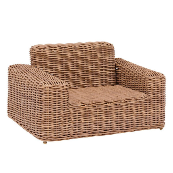 Fauteuil de salon de jardin SAVINIA Tahini – Image 5