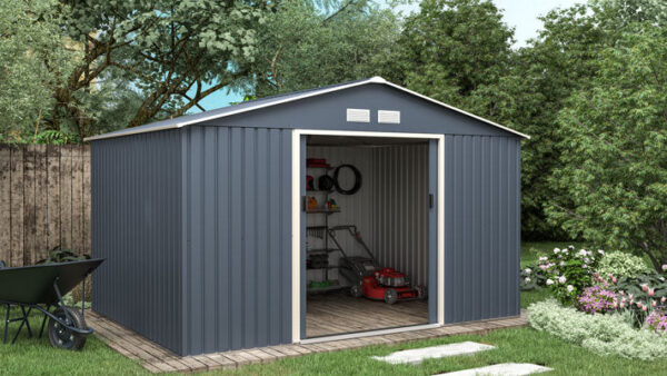 Abri de jardin métal 8.67m² – Neuf – DESTOCKAGE – Image 3