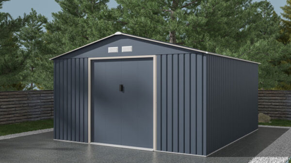 Abri de jardin métal 12.99m² – Neuf – DESTOCKAGE – Image 2