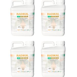 Désherbant Radikal Herbicide 4X5L Glyphosate