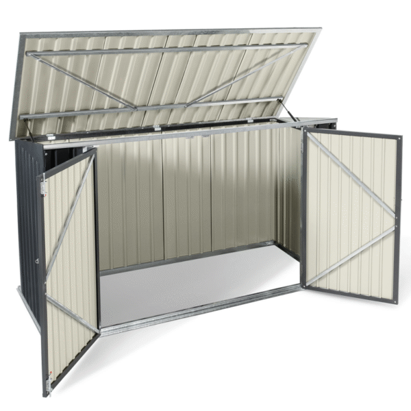 ABRI DE JARDIN EN MÉTAL VERROUILLABLE – Neuf – DESTOCKAGE – Image 4