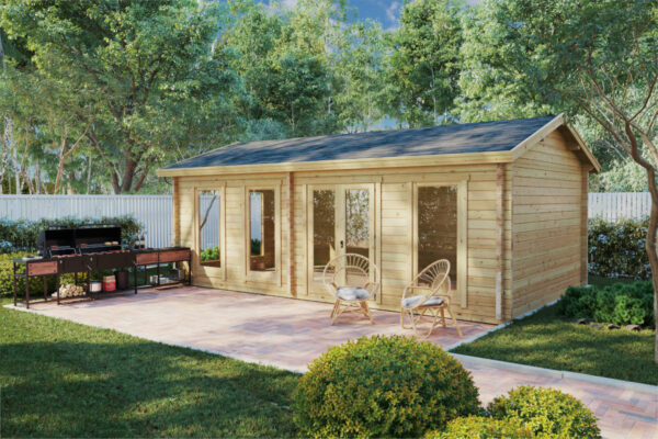 STUDIO DE JARDIN EN KIT « HANSA F » 26M² | 70MM